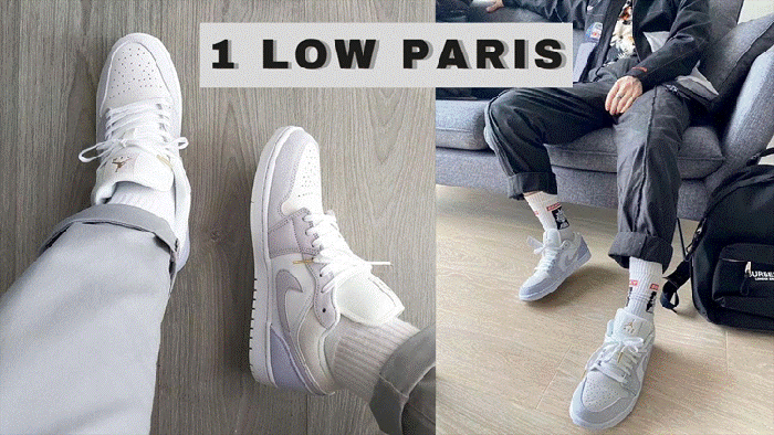 Đánh giá mẫu giày Air Jordan 1 Low Paris tại Tulo Shop