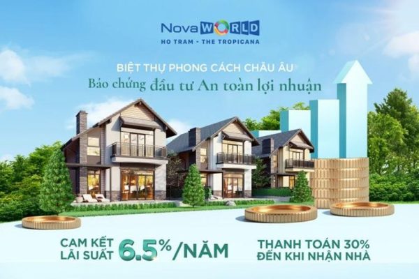Bảng giá bán Nova Hồ Tràm năm 2022