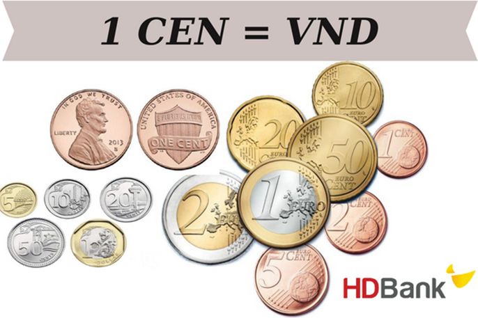 Cent là tiền nước nào? 1 Cent bằng bao nhiêu tiền Việt Nam
