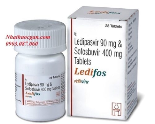Thuốc Ledifos điều trị viêm gan C giá tốt, chính hãng tại Nhà Thuốc Gan