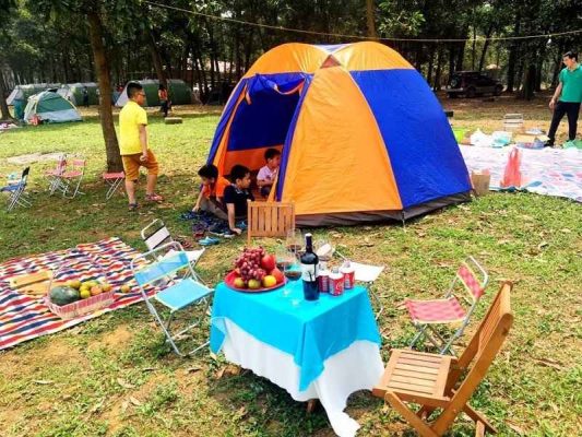 Dịch vụ cho thuê lều cắm trại 4 người chất lượng tại HiCamping