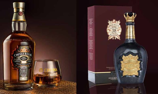 So sánh rượu chivas 25 và rượu chivas 28 - Sự khác biệt và đặc trưng của hai “huyền thoại”