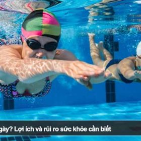 Có nên đi bơi mỗi ngày? Lợi ích và rủi ro sức khỏe cần biết