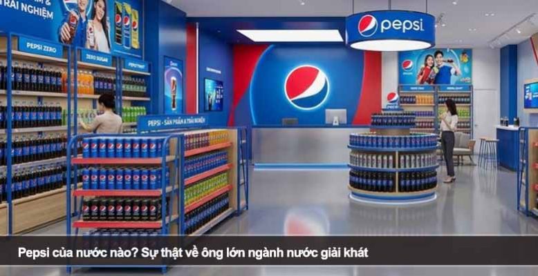 Pepsi của nước nào? Sự thật về ông lớn ngành nước giải khát