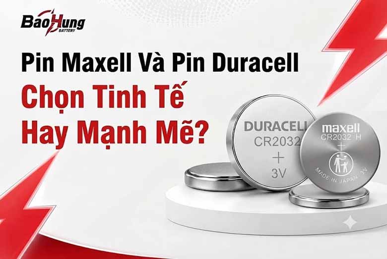 Cuộc Cách Mạng Năng Lượng Từ Pin Maxell Và Pin Duracell - Chọn Tinh Tế Hay Mạnh Mẽ?