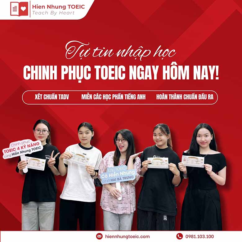 Thoát Khỏi "Ma Trận" Học TOEIC Hà Nội Cùng Hiền Nhung TOEIC