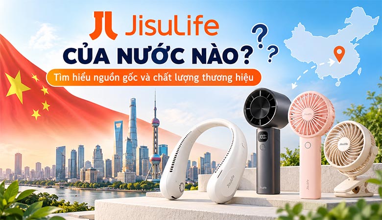 Jisulife của nước nào? Tìm hiểu nguồn gốc và chất lượng thương hiệu 