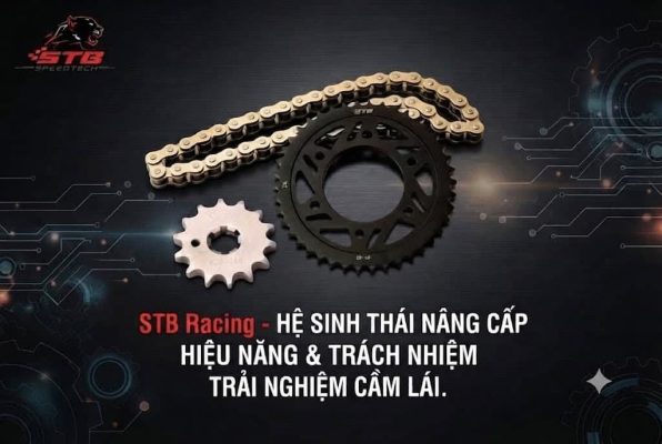 Nhông Sên Dĩa STB Racing: Khi Hiệu Năng Gặp Độ Bền Chuẩn Quốc Tế