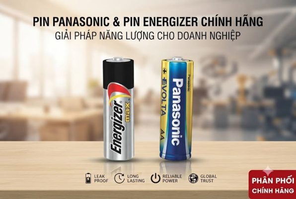 Giải Pháp Quản Trị Năng Lượng Doanh Nghiệp: Pin Panasonic & Pin Energizer Chính Hãng Từ Pin Bảo Hùng