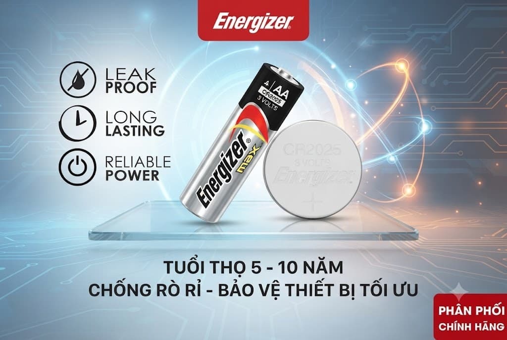 Giải Pháp Quản Trị Năng Lượng Doanh Nghiệp: Pin Panasonic & Pin Energizer Chính Hãng Từ Pin Bảo Hùng