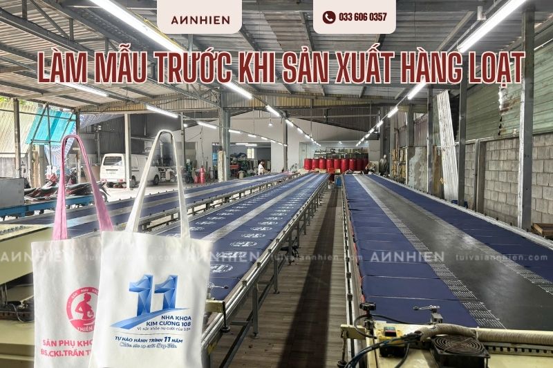 Tiêu chí chọn xưởng sản xuất túi vải canvas uy tín, chất lượng